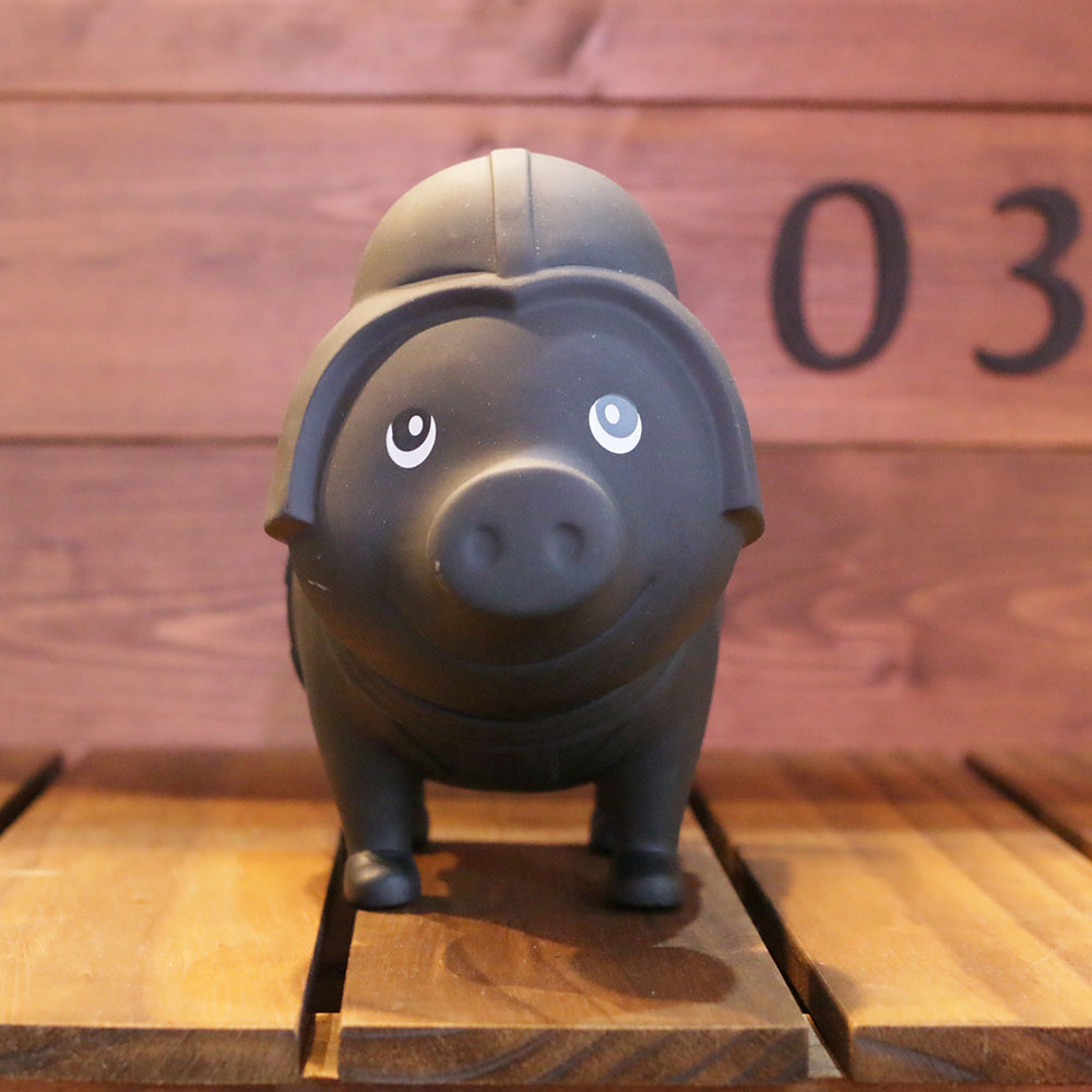 ダーク貯金箱 lilalu ラバーダック アヒルちゃん 京都
