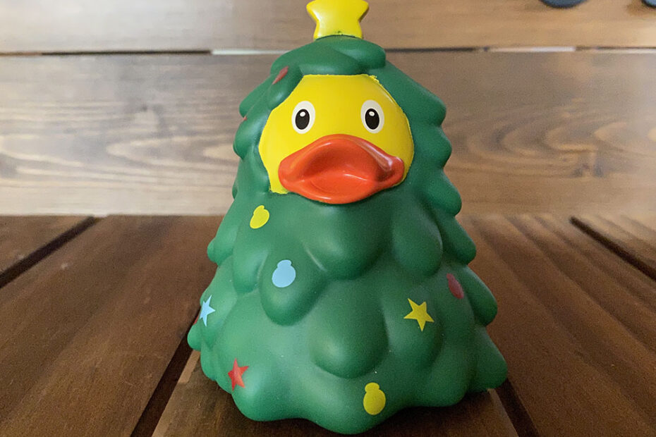 クリスマスツリーダック Lilalu アヒル ラバーダック
