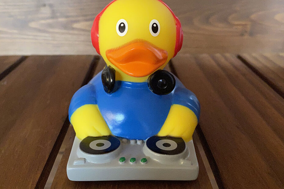 DJダック lilalu アヒル ラバーダック